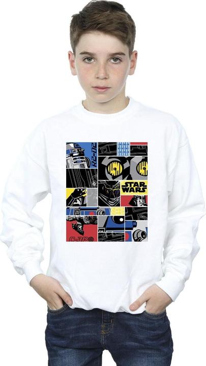 Produktbild Star Wars Droid Montage Sweatshirt Jungen (140, 146)