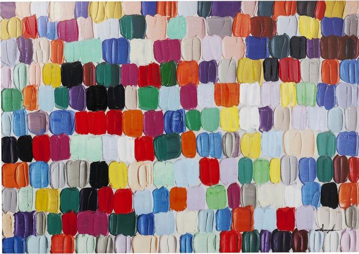 Kare Design Immagine toccato punti colorati 140x200cm (200 x 140 cm)