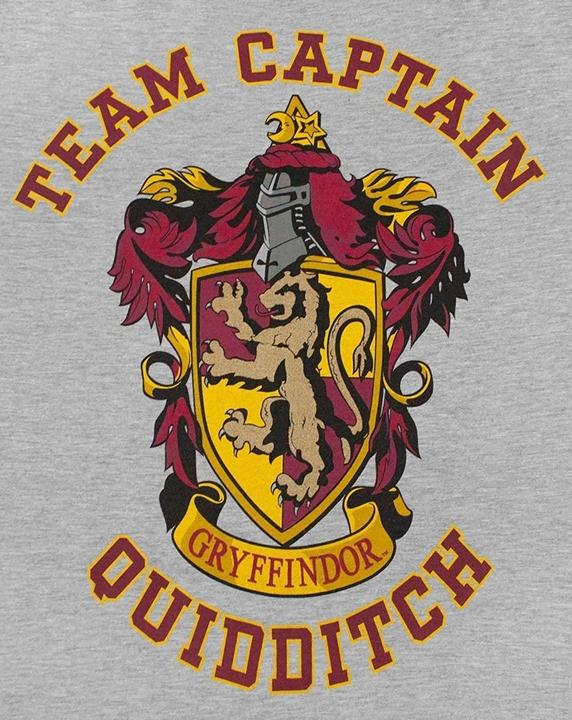 Produktbild offizielles Mädchen Gryffindor Quidditch Team Captain TShirt (140)