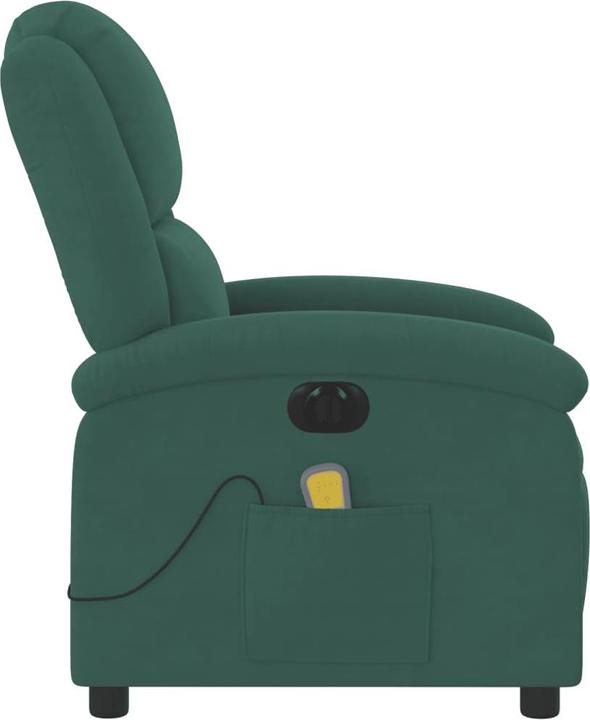 Image du produit VidaXL Fauteuil de massage électrique velours