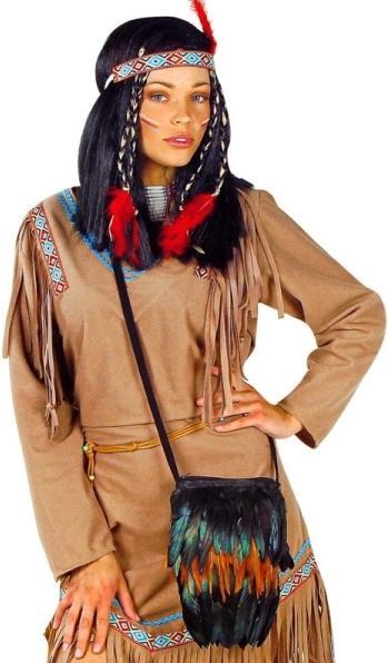 Produktbild Widmann Indianertasche Federn