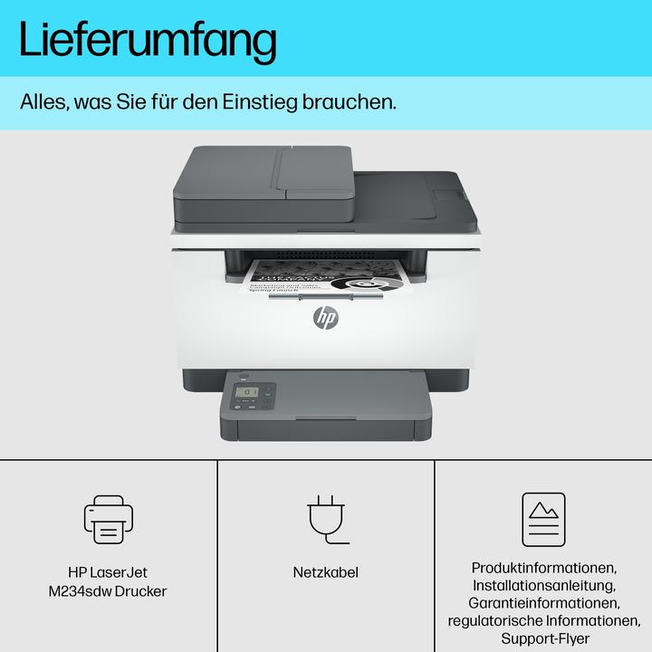 Immagine prodotto HP LaserJet Pro M234sdw (Laser, Bianco e nero)