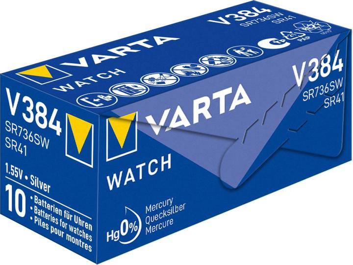 Image du produit Varta 1 Chron V 384 (1 pcs, LR41, 37 mAh)