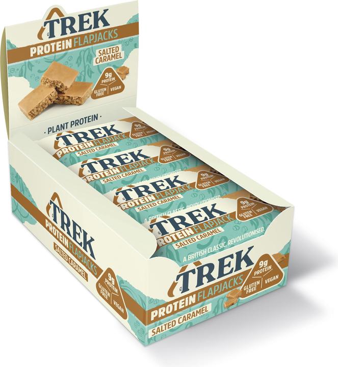Actual product image TREK Salted Caramel Protein Flapjack (Caramel, 1 pcs., 50 g)