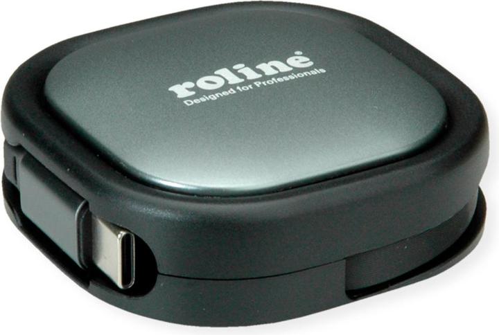 Produktbild Roline USB2.0 Aufrollbares Kabel C-C ST/ST (1.20 m, USB 2.0)