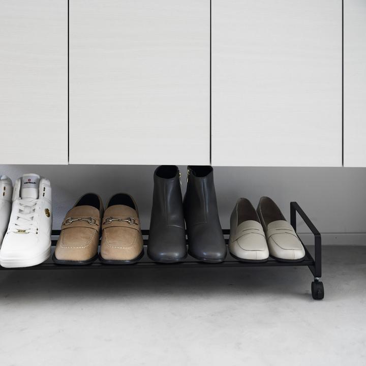 Produktbild Yamazaki Schuhregal TOWER mit Rollen