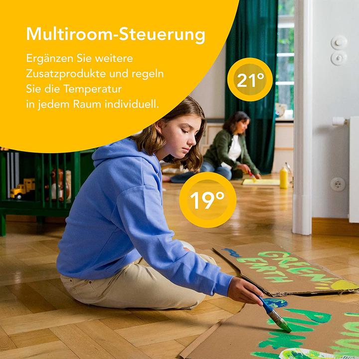 Actual product image tado° BASIC Starter Kit: 3x radiator thermostat, Starter Kits