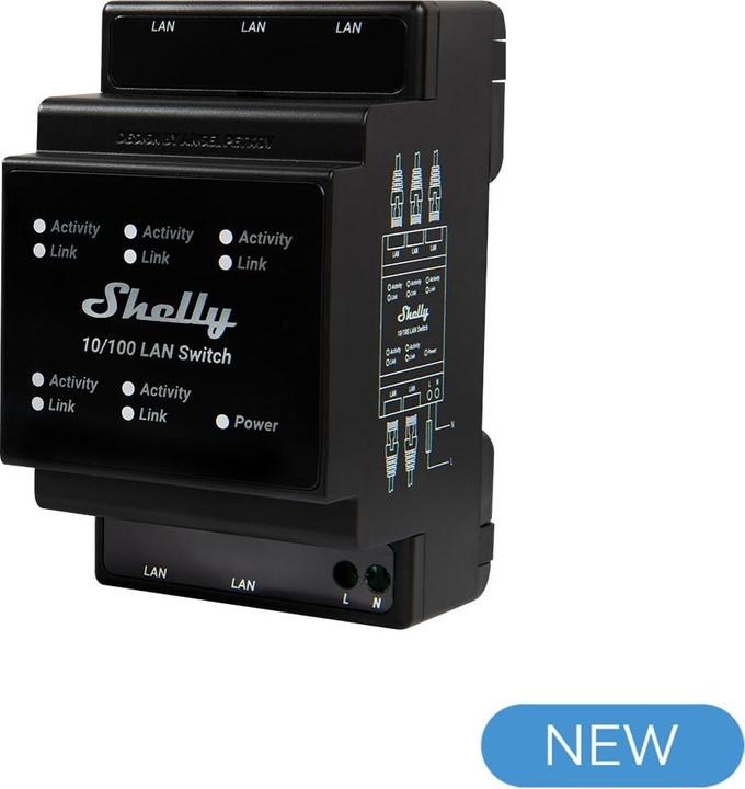 Shelly LAN Switch (5 Ports)