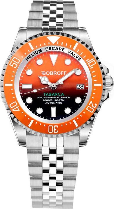 Bobroff Herrenuhr BF0004bn-BFSTJ (Ø 42 mm) (42 mm)