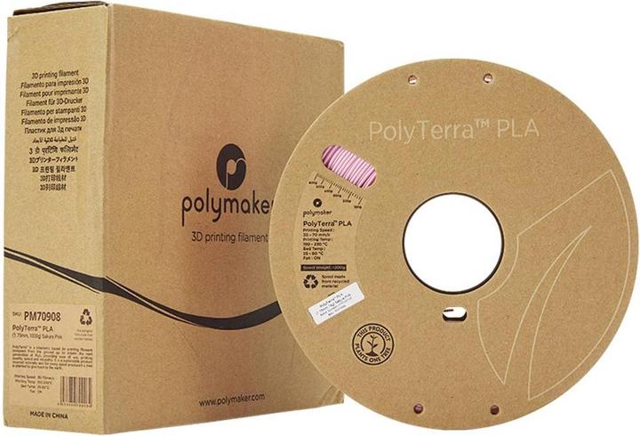 Produktbild Polymaker PolyTerra (PLA, 1.75 mm, 1000 g, Rosa)