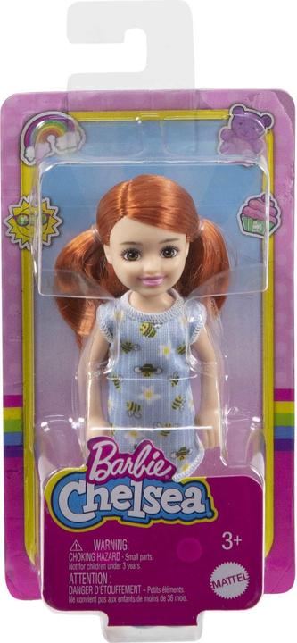 Actual product image Barbie Doll in flower dress with red hair