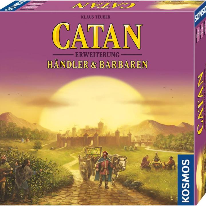 Actual product image Kosmos CATAN - Extension - Traders & Barbarians (German)