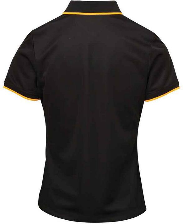 Actual product image Premier Womens/Ladies Coolchecker Contrast Pique Polo Shirt (XXL)