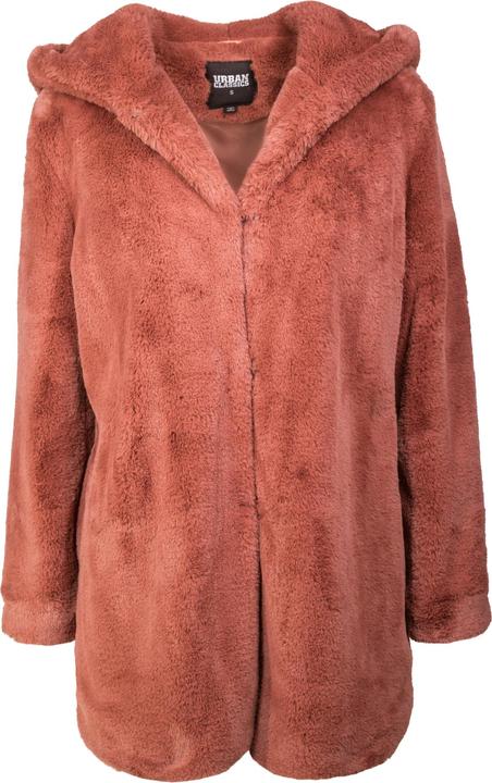 Urban Classics Ladies Hooded Teddy Coat