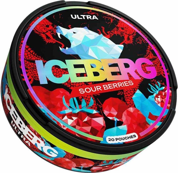 Iceberg Sour Berries (Nicotine Pouches, 50 mg)