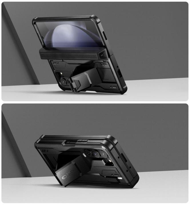Actual product image Tech-Protect Kevlar Pro Pen case for Samsung Galaxy Z Fold 5 - black (Samsung Galaxy Z Fold5)
