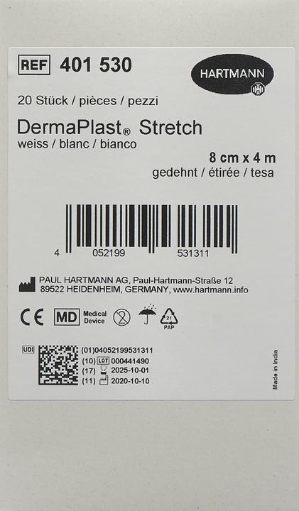 Image du produit DermaPlast s'étirer