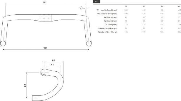 Immagine prodotto 3T Superergo LTD Carbon (31.80 mm)
