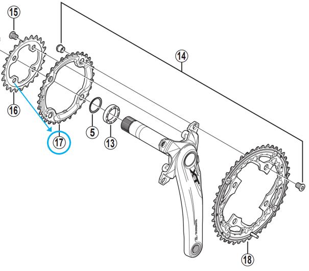 Produktbild Shimano Deore XT FC-T781 (36)
