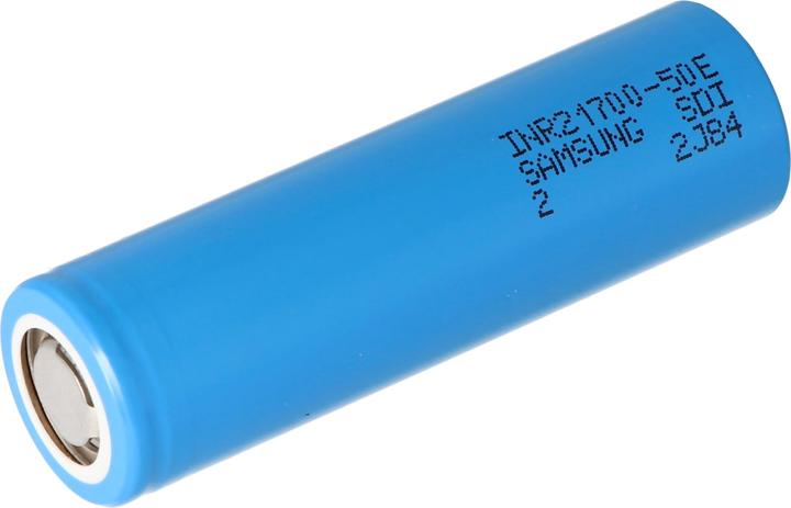 Immagine prodotto Samsung Batteria INR21700 50E max. 15A (1 pz., 21700, 5000 mAh)