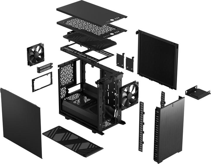 Immagine prodotto Fractal Definisci 7 Nano Solid (Mini-ITX, Mini-DTX)