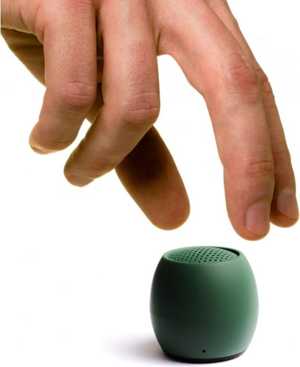 Produktbild Boompods Zero Bluetooth® Lautsprecher Freisprechfunktion, stossfest, Wasserfest Grün (5 h, Akkubetrieb)