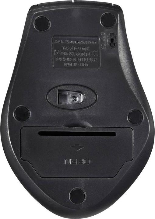 Image du produit Renkforce RF-WM-210 Souris sans fil Optique noire 6 boutons 1600 dpi Ergonomique
