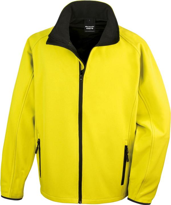 Result Clothing Mens Printable Soft Shell Jacket (L)