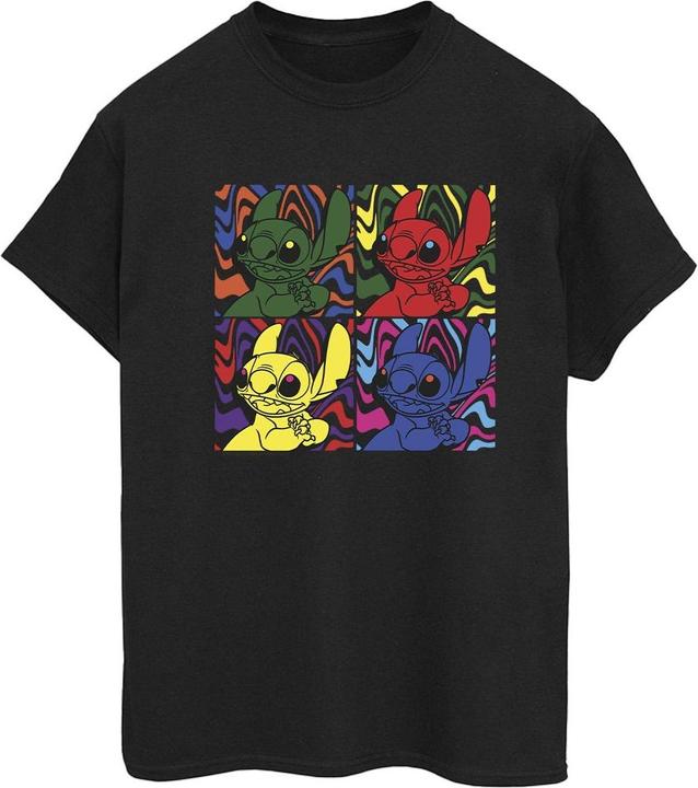 Immagine prodotto Disney Lilo & Stitch Pop Art Maglietta Ampia Donna (M)