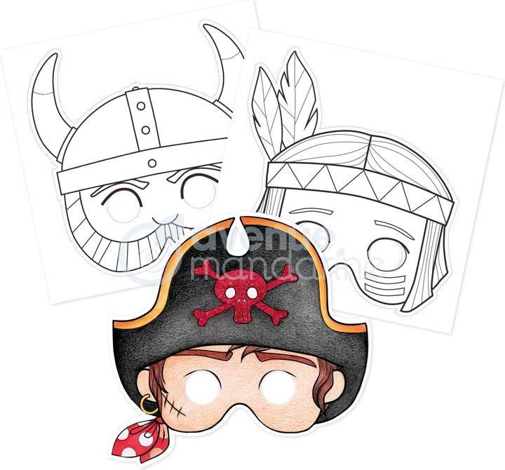 Image du produit Avenue Mandarine Livre de coloriage masques Graffy Pop