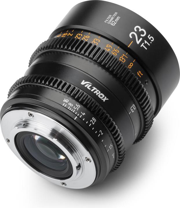 Actual product image Viltrox S 23mm T1.5 Cine MF M4/3 (Micro Four Thirds, APS-C / DX)