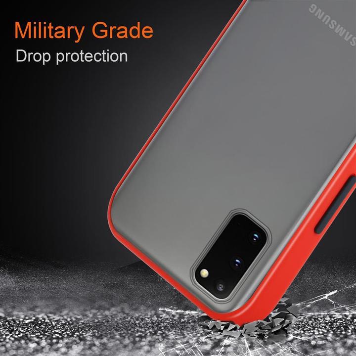 Productafbeelding Cadorabo Hybride matte hoes (Samsung Galaxy S20+)