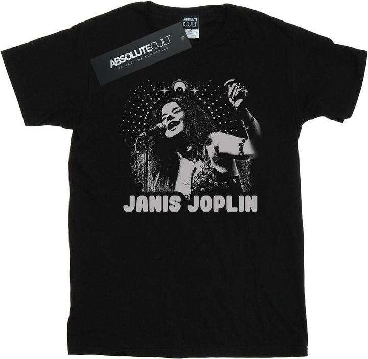 Immagine prodotto Janis Joplin Spiritual Mono Maglietta Ampia Donna (S)