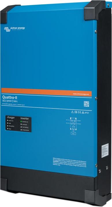 Actual product image Victron Energy Quattro-II 24/5000/120-50-50