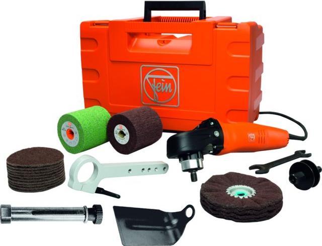 Produktbild Fein Edelstahl-Start-Set WPO 14-25 E – Edelstahl-Start-Set (Exzenterpolierer, 1200 W)