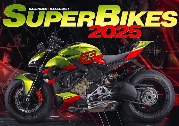 Image du produit Motos 2025 - Le calendrier moto (42 x 30 cm, Couverture rigide, Allemand)