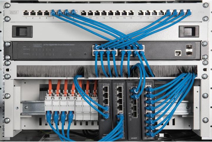 Produktbild Digitus 483 mm 48,26Cm 19ZollHutschienenträger 3HE