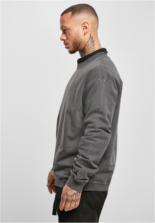 Produktbild Urban Classics Pigment Dyed Crew Neck Sweatshirt Herren (S)