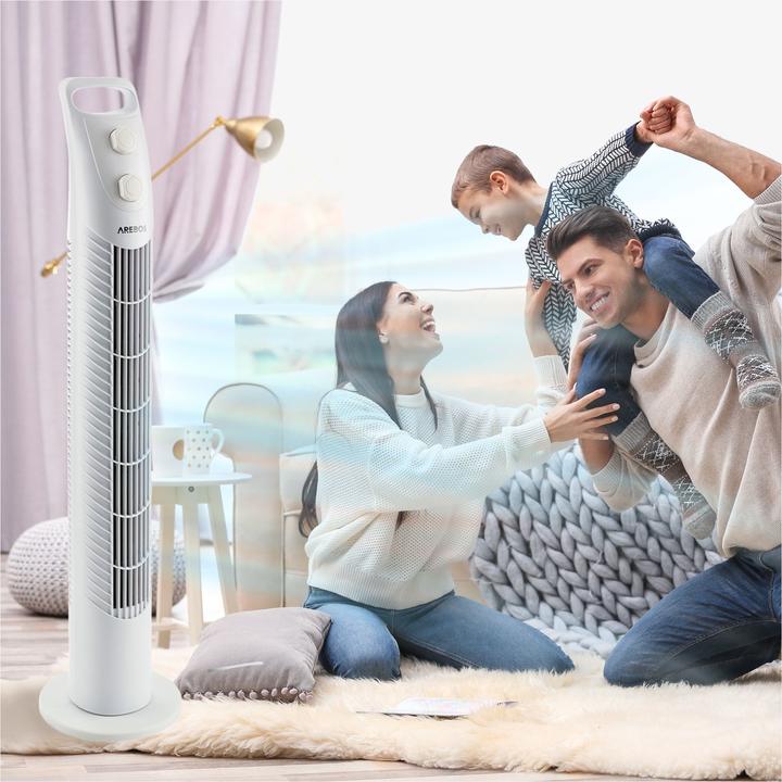Immagine prodotto Arebos Ventilatore a torre (54 dB)