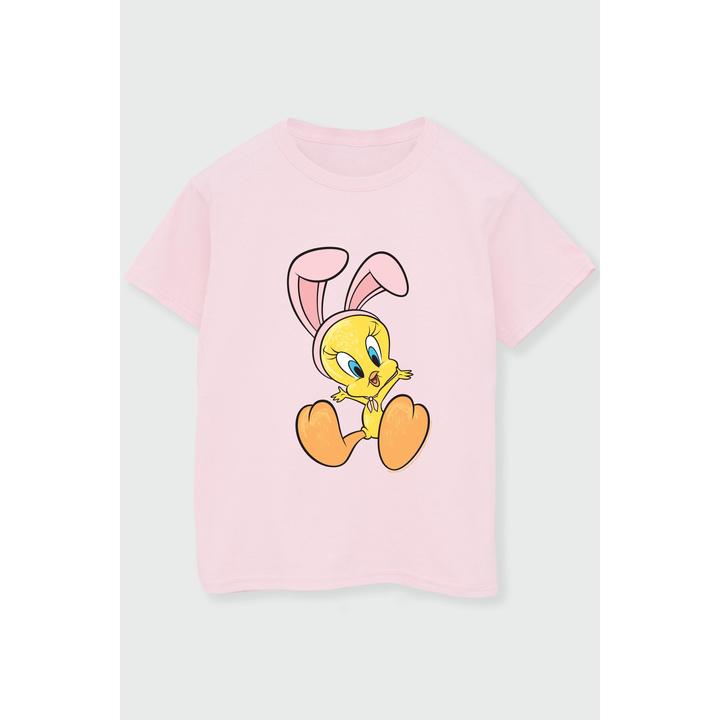 Immagine prodotto Looney Tunes Tweety Pie Bunny Ears Maglietta Ragazze (152, 158)