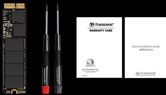 Actual product image Transcend JetDrive 820 (960 GB, PCI-Express)