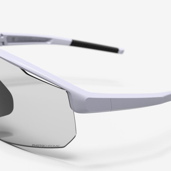 Actual product image Van rysel Fahrradbrille photochrom Perf 500 Light Damen/Herren (White, White)