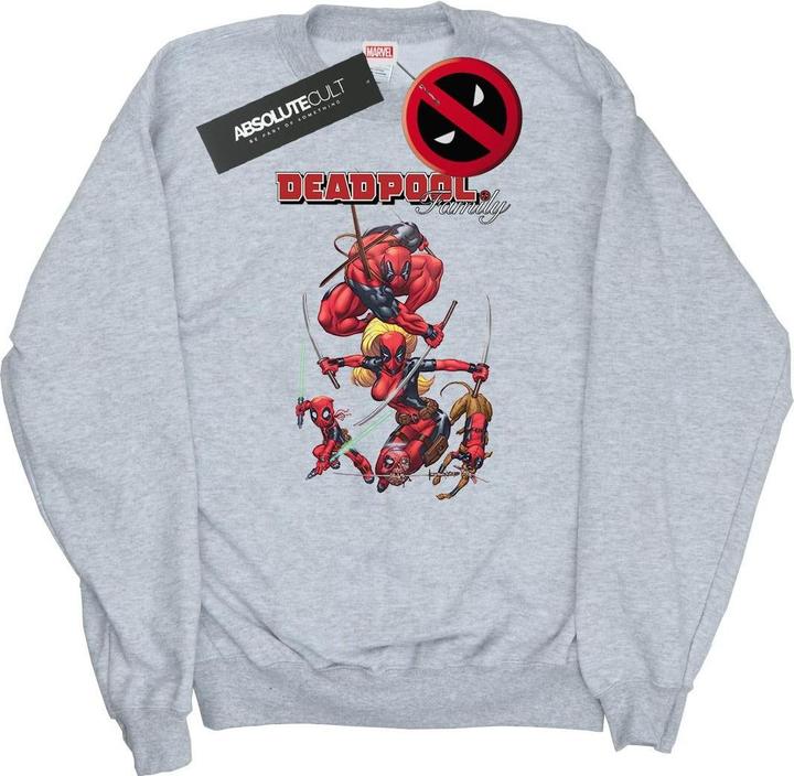 Immagine prodotto Deadpool Family Felpa Uomo (XXL)