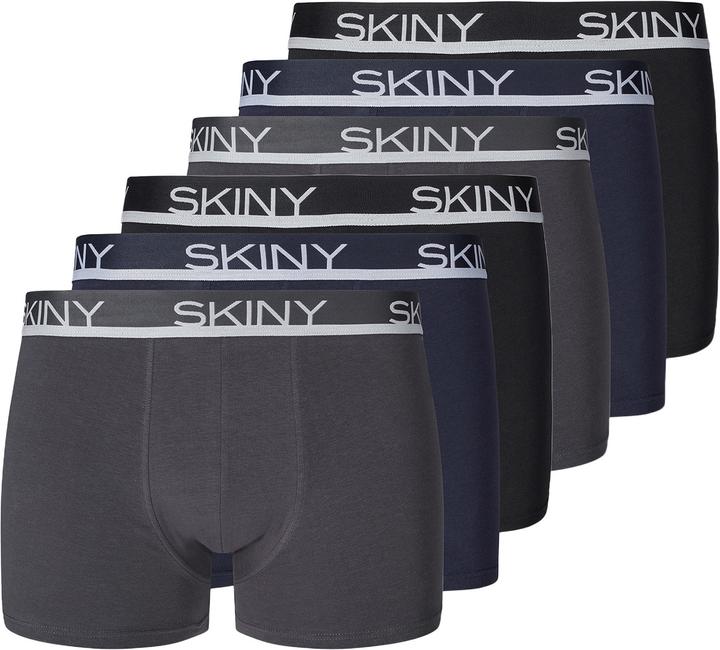 Immagine prodotto Skiny 6 confezioni di pantaloncini in cotone retrò (M, confezione da 6)