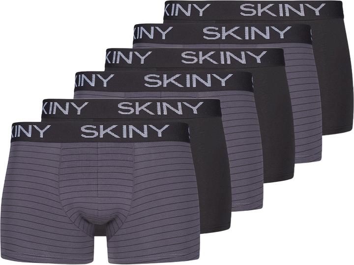 Immagine prodotto Skiny 6 confezioni di pantaloncini in cotone retrò (XL, confezione da 6)