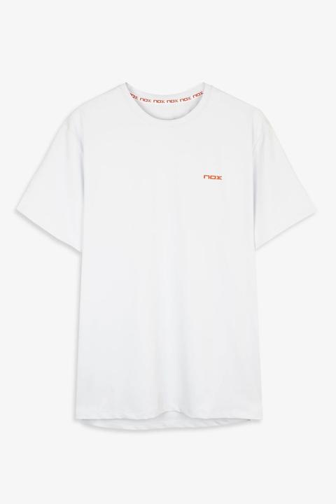 Bianco con accenti rossi