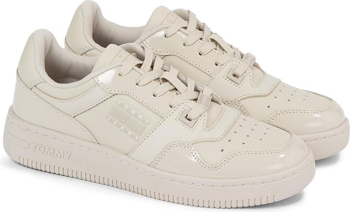 Produktbild Tommy Hilfiger TJW Retro Basket Sneaker Dames - Bleached Stone - Maat 40 (40)