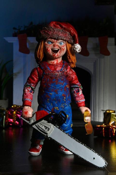 Produktbild Neca Chucky Die Mörderpuppe Actionfigur Ultimate Chucky (Holiday Edition) 18 cm