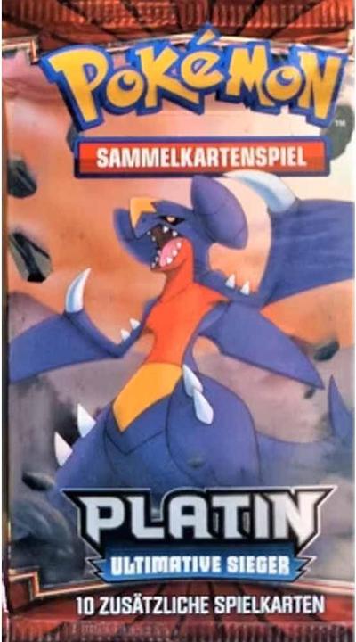 Actual product image Pokémon Platin Ultimative Sieger Booster - DE (German, Booster Pack)