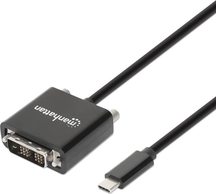 Immagine prodotto Manhattan Cavo adattatore da USB-C a DVI (2 m, USB tipo C)